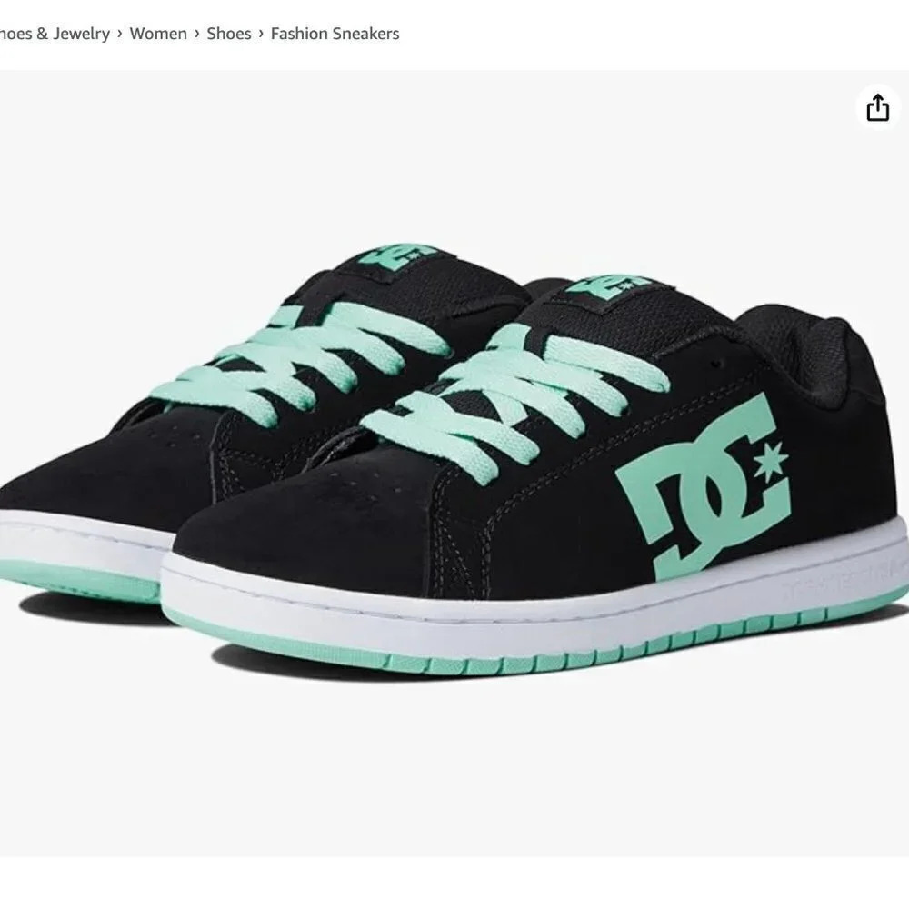 DC Gaveler Casual Low Top Skate Shoes Sneakers Youth Size 3